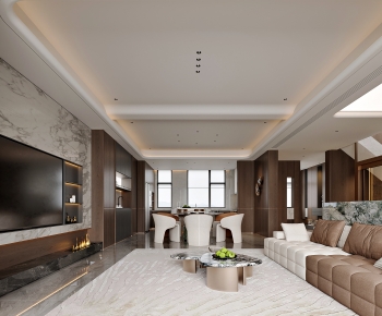 Modern A Living Room-ID:494455102