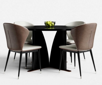 Modern Dining Table And Chairs-ID:668936016