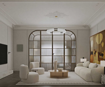 Modern A Living Room-ID:626043088