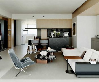 Modern A Living Room-ID:642332086