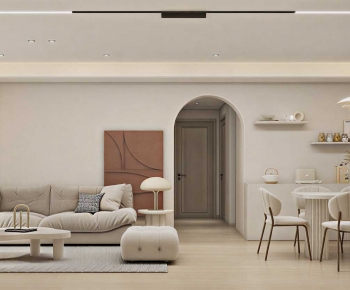 Modern A Living Room-ID:529603003