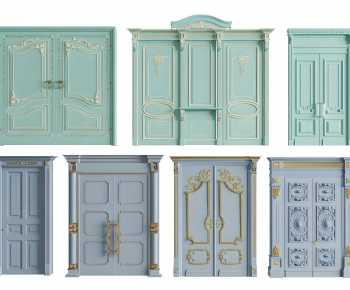European Style Double Door-ID:545645005