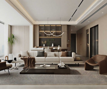 Modern A Living Room-ID:826909557