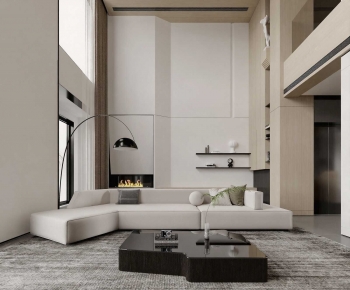 Modern A Living Room-ID:597779835