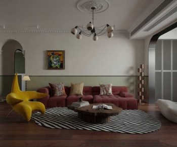 Modern A Living Room-ID:103178026