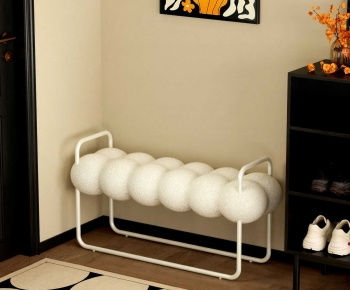 Modern Stool For Changing Shoes-ID:476608992