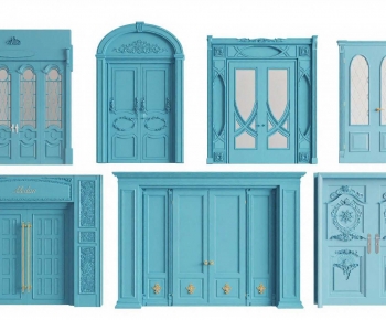 European Style Double Door-ID:254359297