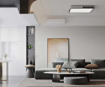 Modern A Living Room-ID:968516118