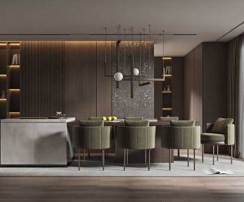 Modern Dining Room-ID:614403019