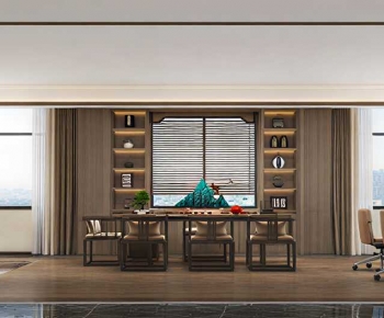 New Chinese Style Manager's Office-ID:930249938