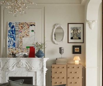 French Style Decorative Cabinet-ID:982916121