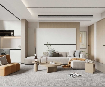 Modern A Living Room-ID:165661108