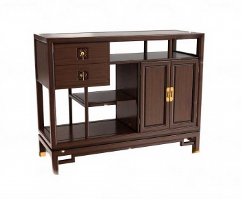 New Chinese Style Side Cabinet-ID:525909906