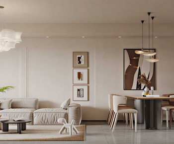 Modern A Living Room-ID:666520694