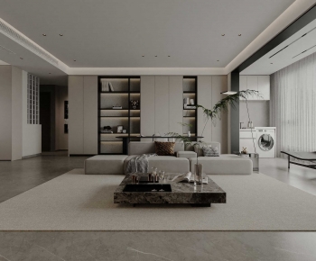 Modern A Living Room-ID:645881899