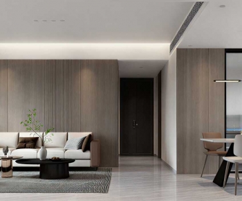 Modern A Living Room-ID:924350987