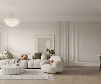 French Style A Living Room-ID:238768107