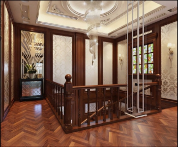 American Style Stairwell-ID:559902917