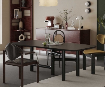 Modern Dining Table And Chairs-ID:698690894