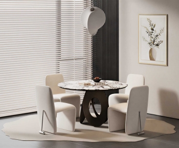 Modern Dining Table And Chairs-ID:354688887