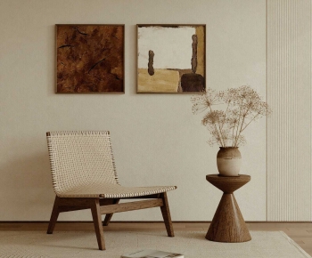 Wabi-sabi Style Lounge Chair-ID:596196895