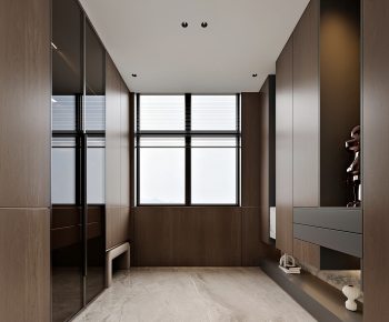 Modern Clothes Storage Area-ID:161006938