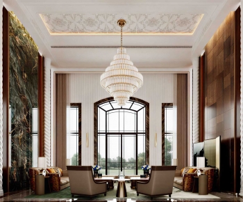 American Style A Living Room-ID:890681986