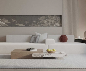 New Chinese Style Sofa Combination-ID:837059025