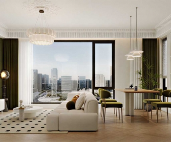 Modern A Living Room-ID:176050902