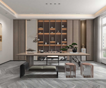 New Chinese Style Tea House-ID:873090988