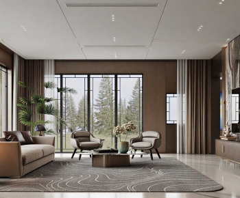 Modern A Living Room-ID:959629064