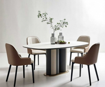 Modern Dining Table And Chairs-ID:306524999