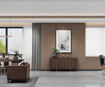 New Chinese Style Manager's Office-ID:170242076