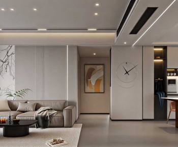 Modern A Living Room-ID:469084984