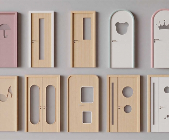 Modern Single Door-ID:137763029