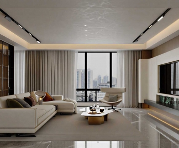 Modern A Living Room-ID:829883107