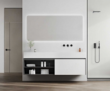 Modern Bathroom Cabinet-ID:405039076