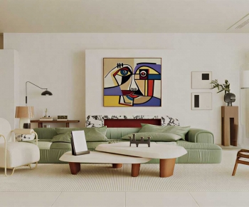 Modern A Living Room-ID:418020011