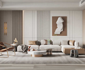 Modern A Living Room-ID:580164915