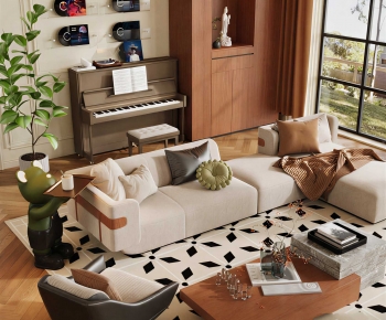 Modern Sofa Combination-ID:311958078