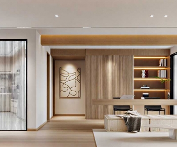 Modern A Living Room-ID:606465103