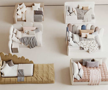 Modern Child's Bed-ID:154635919