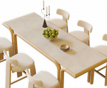 Modern Dining Table And Chairs-ID:421885975