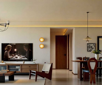 Modern A Living Room-ID:717791088