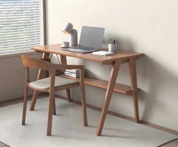 Modern Computer Desk And Chair-ID:916301019