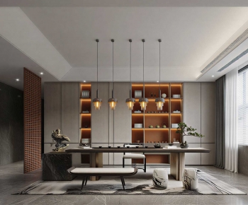 New Chinese Style Tea House-ID:593930017