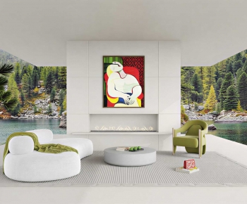 Modern A Living Room-ID:212083101