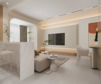 Modern A Living Room-ID:702657948