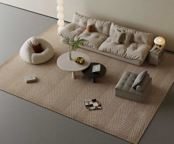 Modern Sofa Combination-ID:398602963