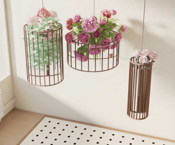 Modern Flowers And Grass-ID:939032086